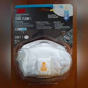 3M N95 Paint Sanding Cup/Paint Odor Respirator 1 Of Each Available Priced For 1